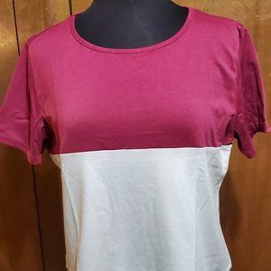 Women's 3 Color Short Sleeve Tunic Top